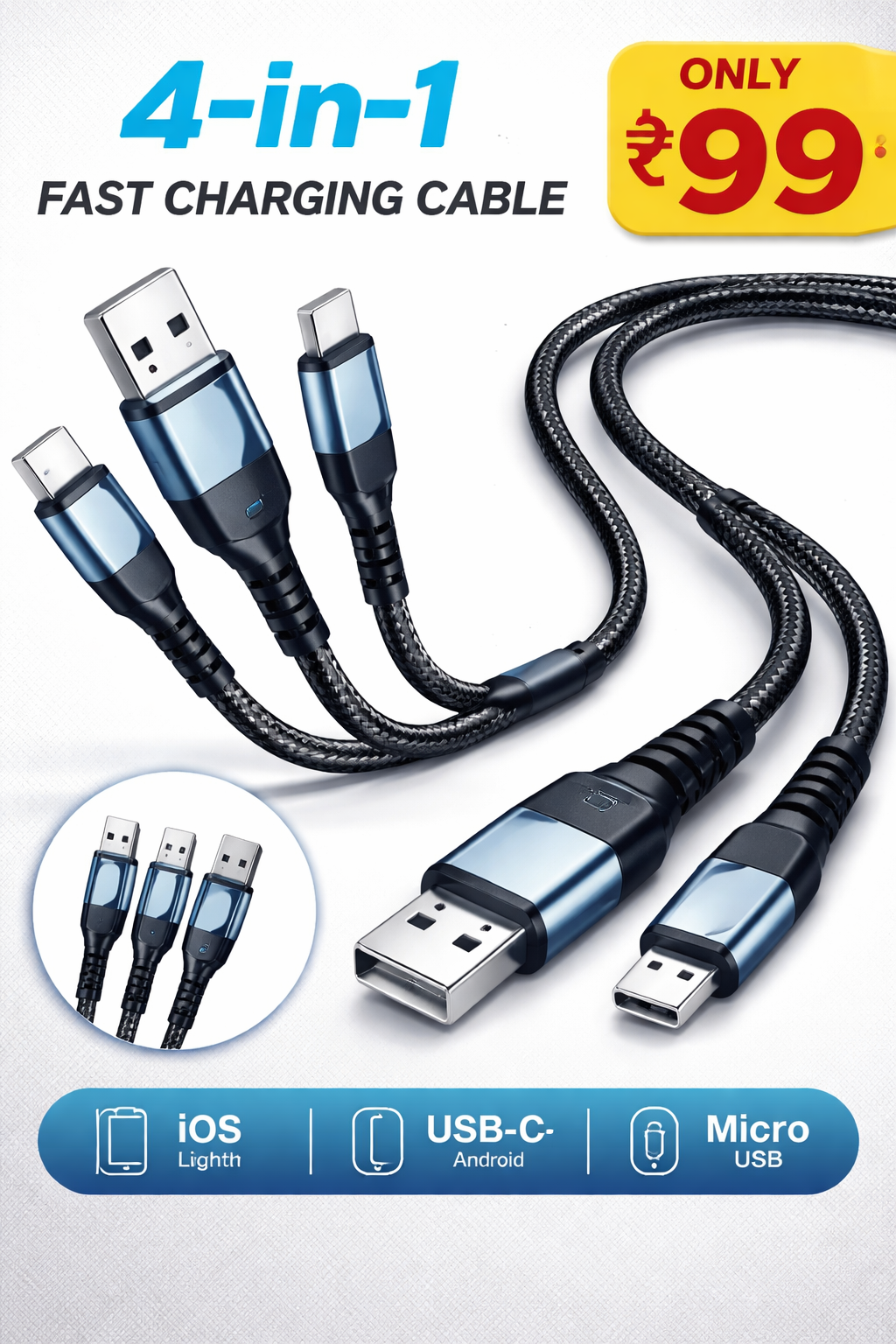 ChargePro 4-in-1 Cable